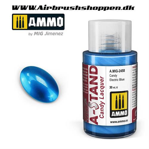 A.MIG 2458 Candy Electric Blue   A-Stand paint 30 ml